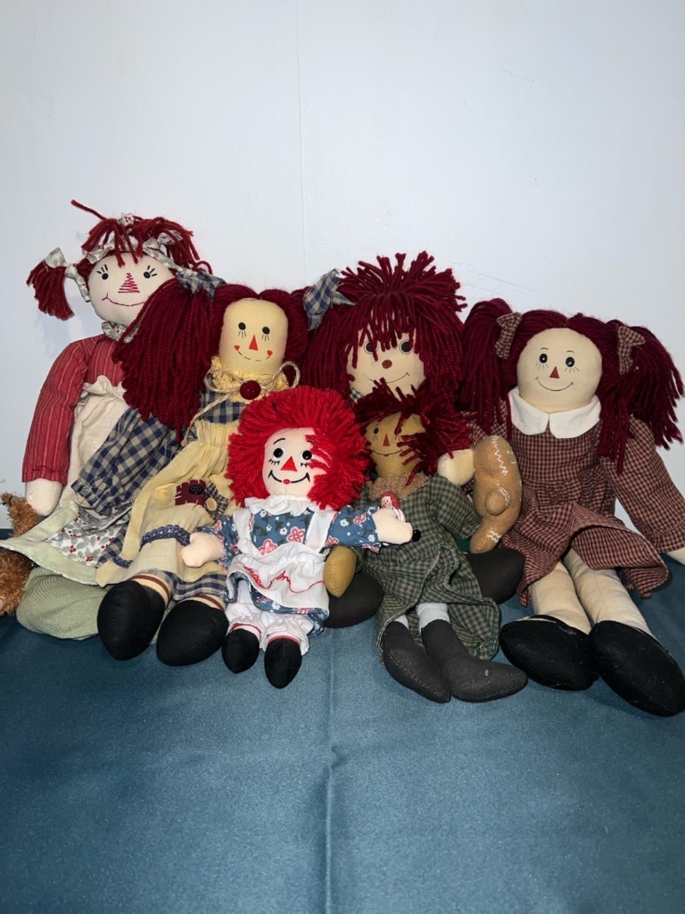 Raggedy Ann and Andy Red-Head Rag Dolls Collection - Soft Plush Kids Toys